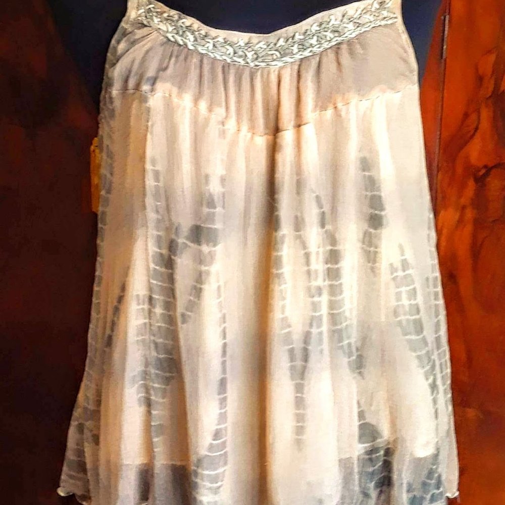 Mes Demoiselles peach  top size 4